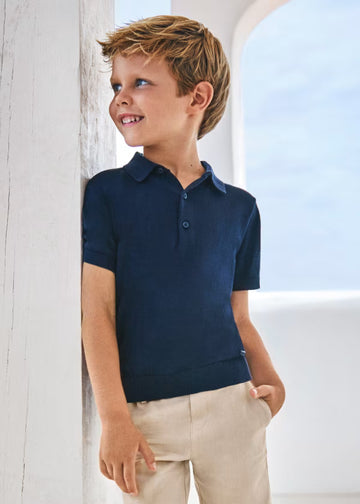 Mayoral polo baltinukai berniukui.