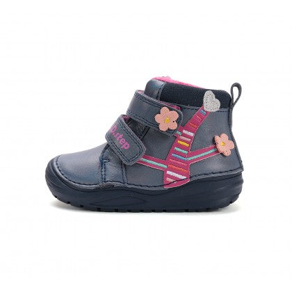 Tamsiai mėlyni batai su plonu pašiltinimu 26-31 d. S071-52810AM