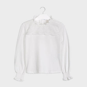 Mayoral palaidinė mergaitėms White Lace