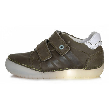 D.D.Step khaki spalvos LED batai 28d. 0502M