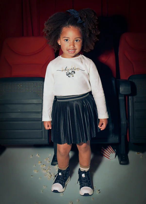 Mayoral puošnus sijonas mergaitei Negro.