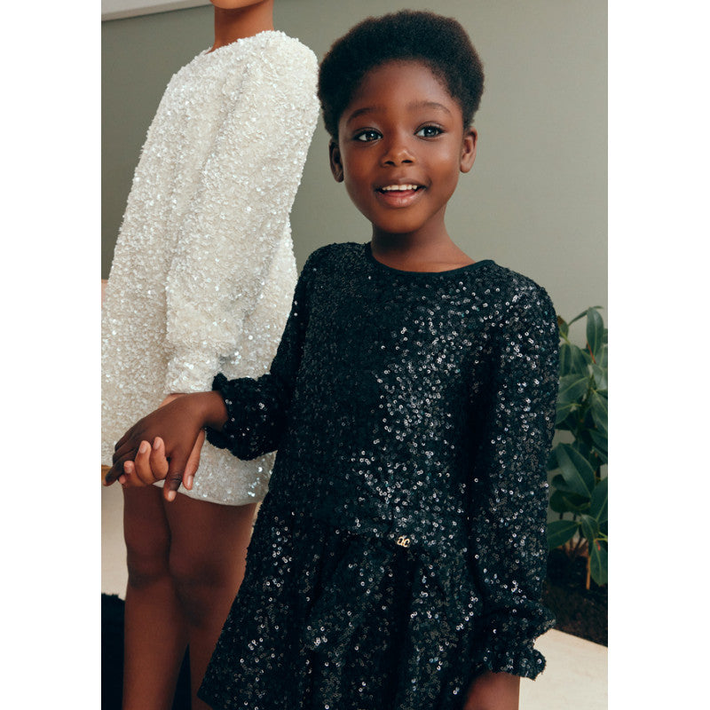 Juoda suknelė su žvyneliais Abel & Lula