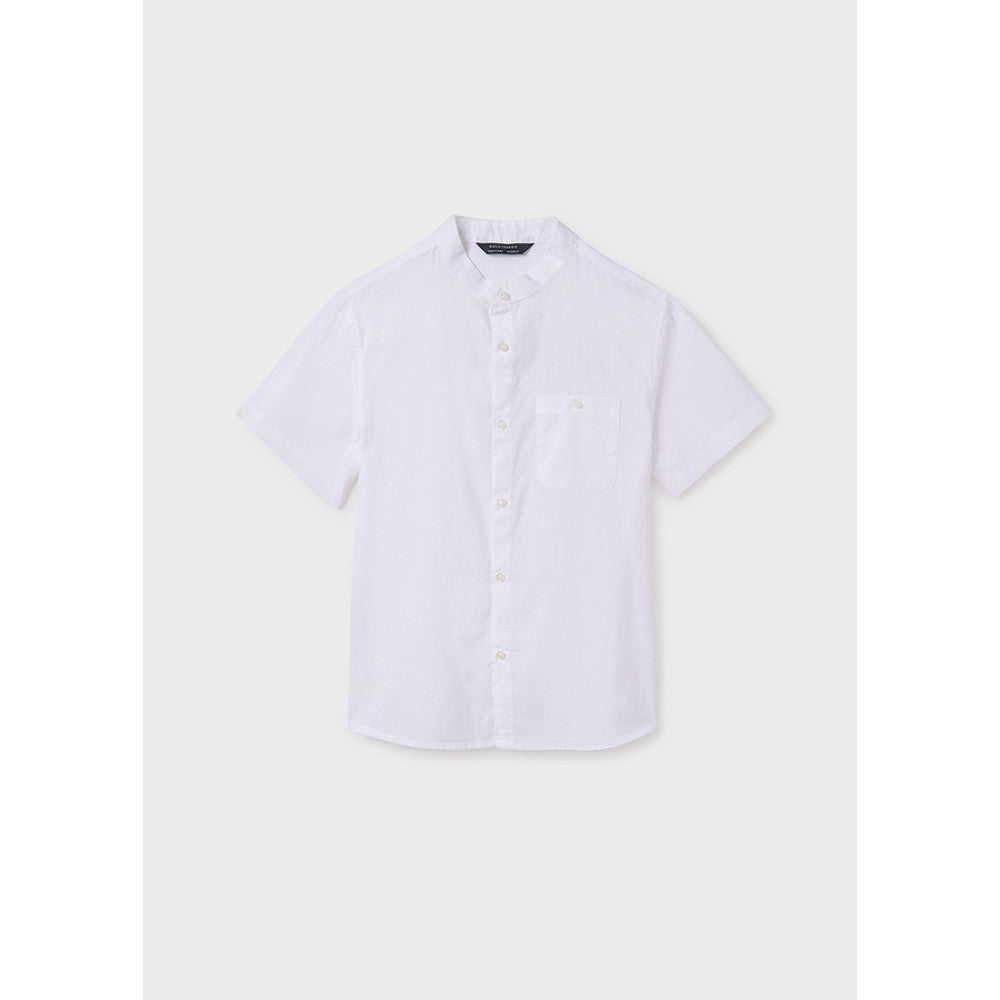 Mayoral marškinėliai trumpomis rankovėmis berniukams Blanco.