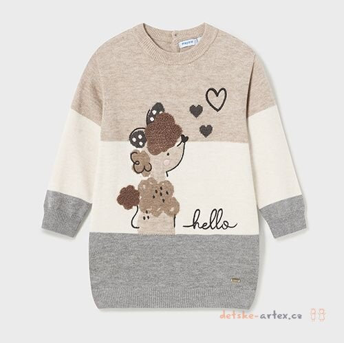 Mayoral suknelė-tunika mergaitėms.