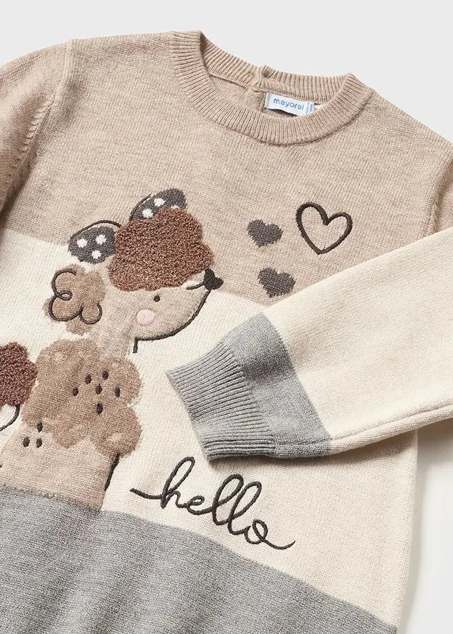 Mayoral suknelė-tunika mergaitėms.