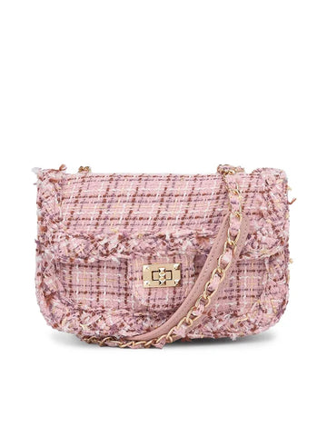 Rožinė tvido rankinė mergaitei Abel & Lula 5982