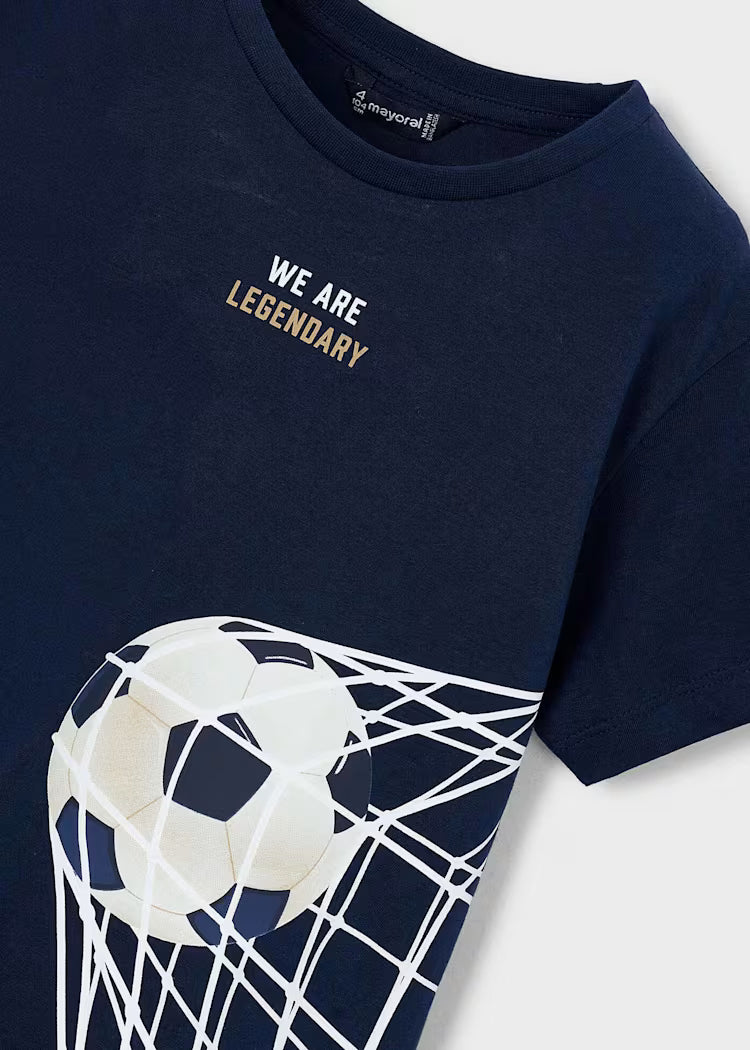 Mayoral marškinėliai trumpomis rankovėmis Footbal.
