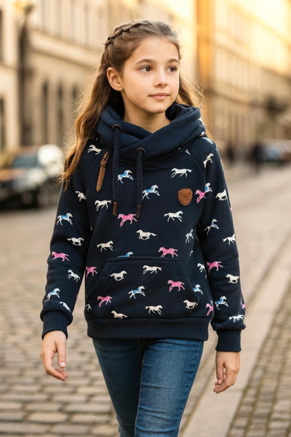 Šiltas bliuzonas mergaitei.