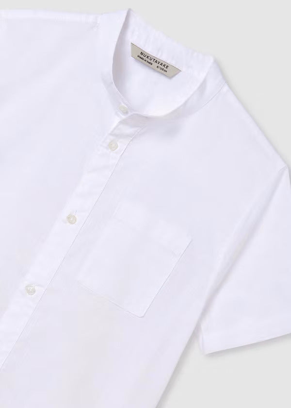Mayoral marškinėliai trumpomis rankovėmis White.