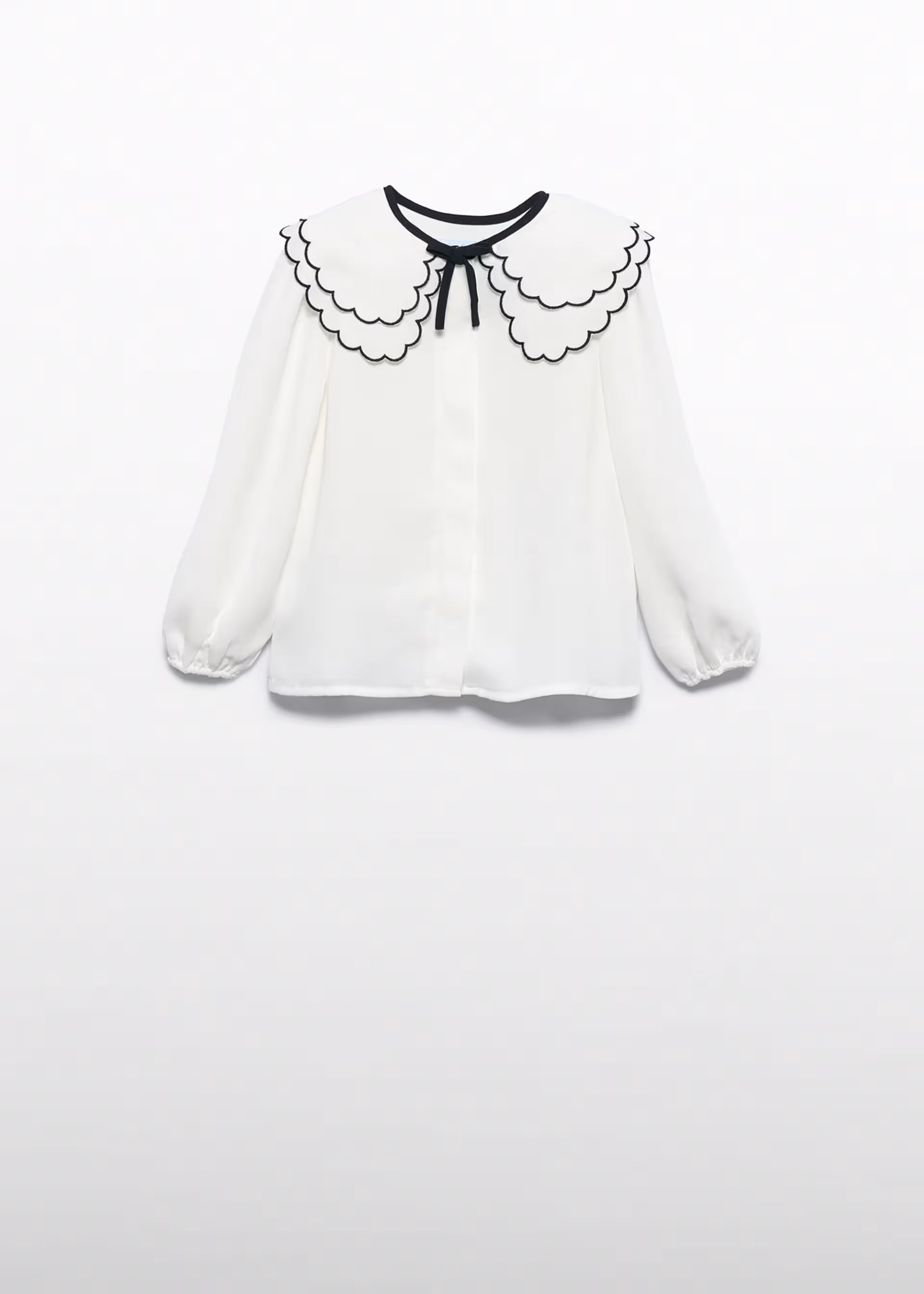 Puošni palaidinė su juodu kaspinėliu Abel & Lula