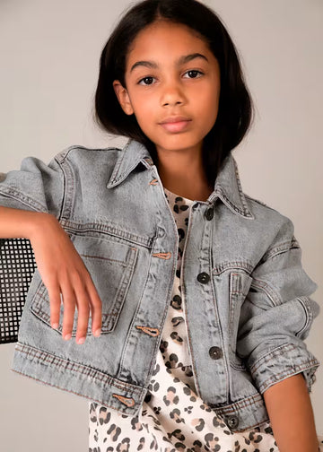 Mayoral džinsinis švarkelis mergaitėms.