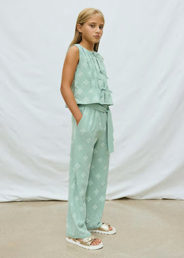 Plačios laisvalaikio kelnės mergaitėms.