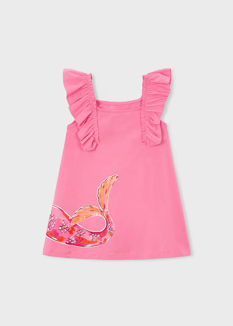 Mayoral lengvutė suknelė mergaitėms Undinėlė.