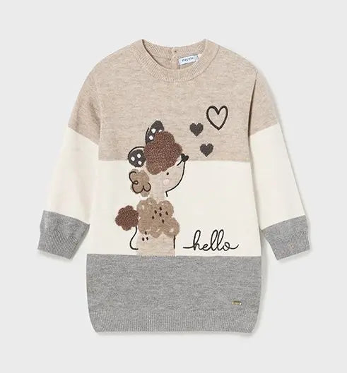 Mayoral suknelė-tunika mergaitėms.