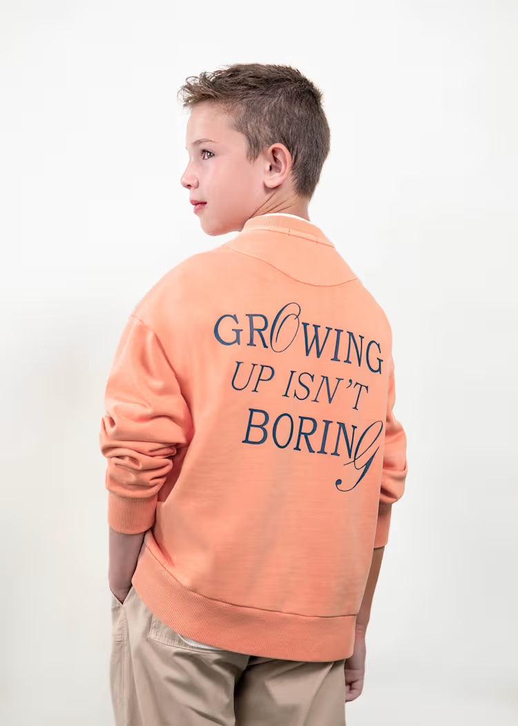 Bostono džemperis vaikinui Coral.