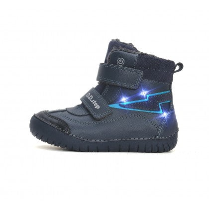 LED Batai su dirbtinio kailio pamušalu 25-30 d. W050-42707M