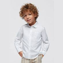 Load image into Gallery viewer, Mayoral balti marškinėliai berniukams.