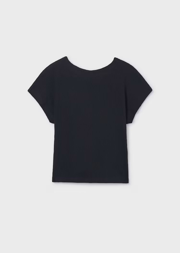 Mayoral juoda palaidinė mergaitei.