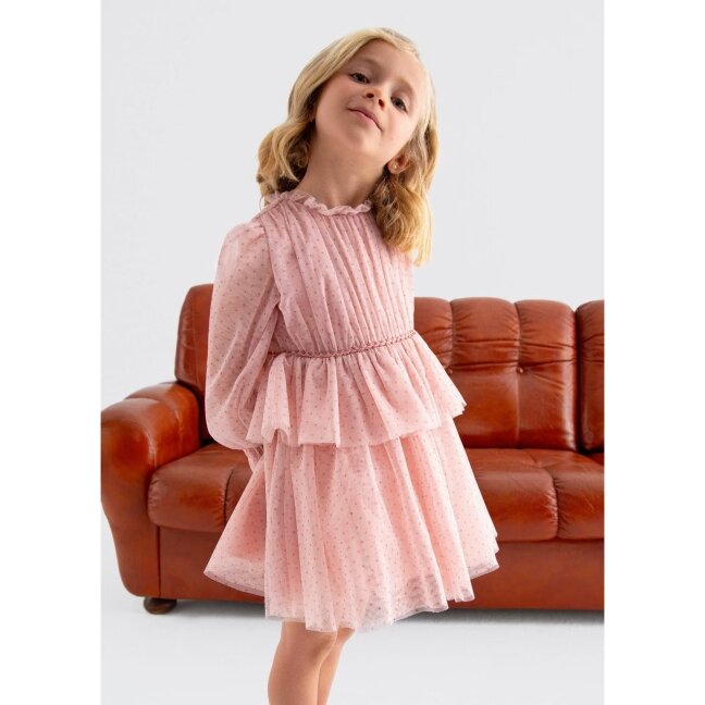 Abel & Lula Rožinė tiulio suknelė.