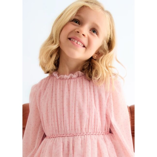 Abel & Lula Rožinė tiulio suknelė.