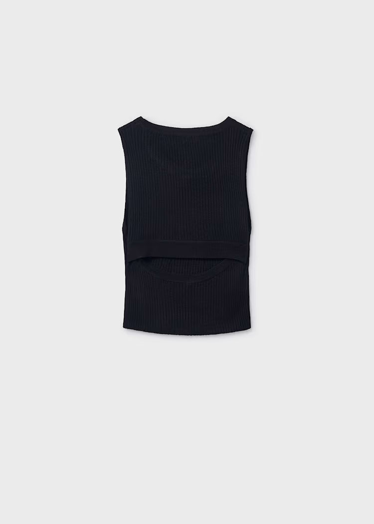 Mayoral juoda palaidinė mergaitei.