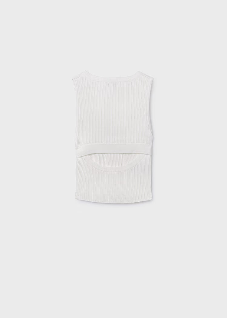 Mayoral balta palaidinė mergaitei.