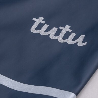 TUTU neperšlampamos pašiltintos lietaus kelnės su petnešomis