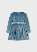 Load image into Gallery viewer, Mayoral veliūrinė suknelė mergaitėms Bluebell .