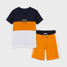 Load image into Gallery viewer, Mayoral marškinėlių ir šortų komplektas berniukams.